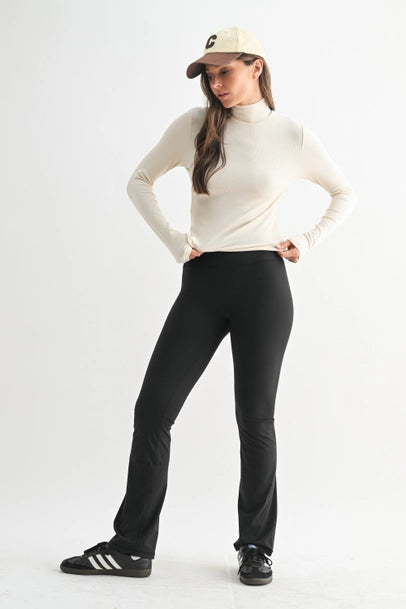 Bootcut Leggings | Black