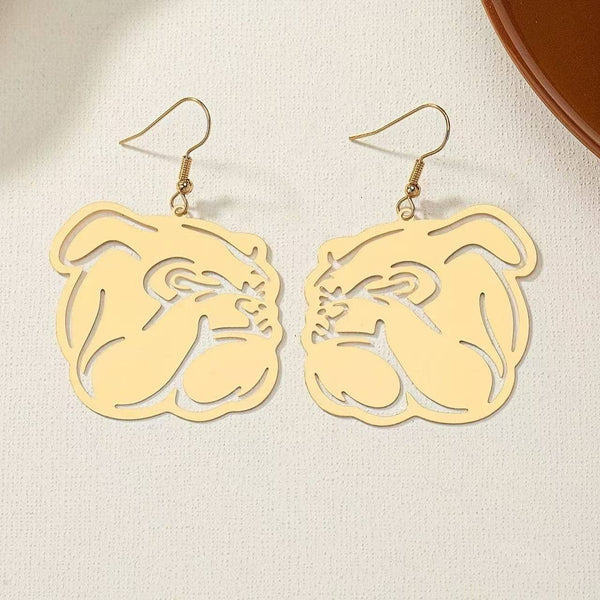 "Bully" Bulldog Earrings