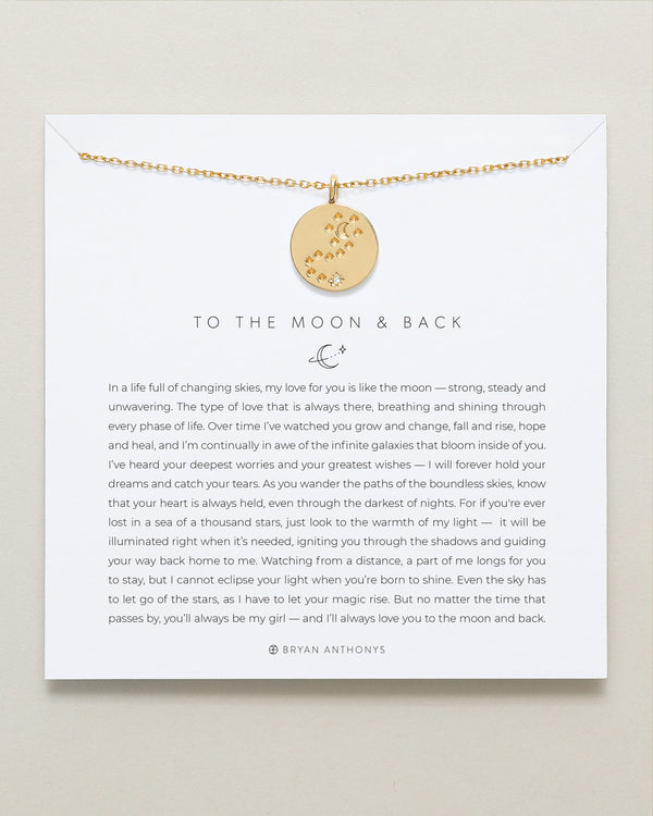 100033 To the Moon and Back Necklace