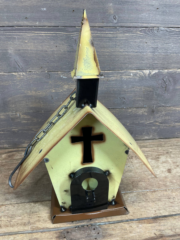 Hope Metal Bird House