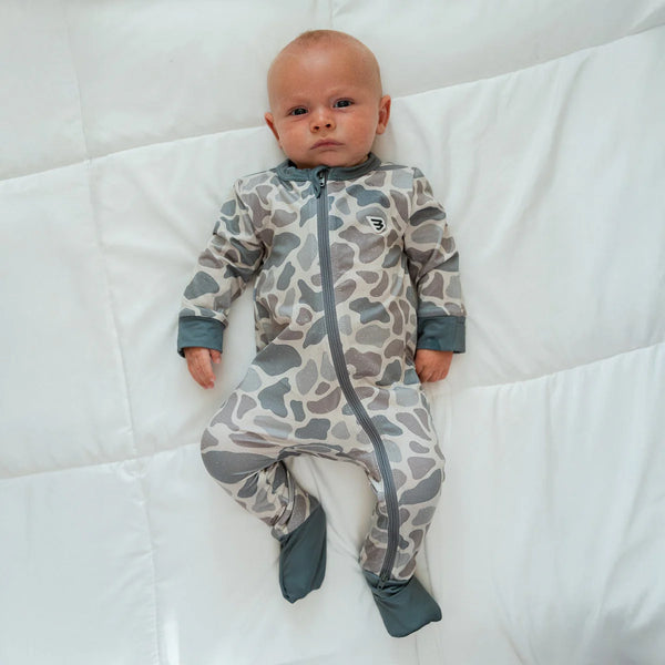 Baby Zip-Up | Classic Deer Camo