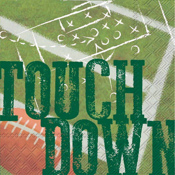 Cocktail Napkins | Touchdown Football