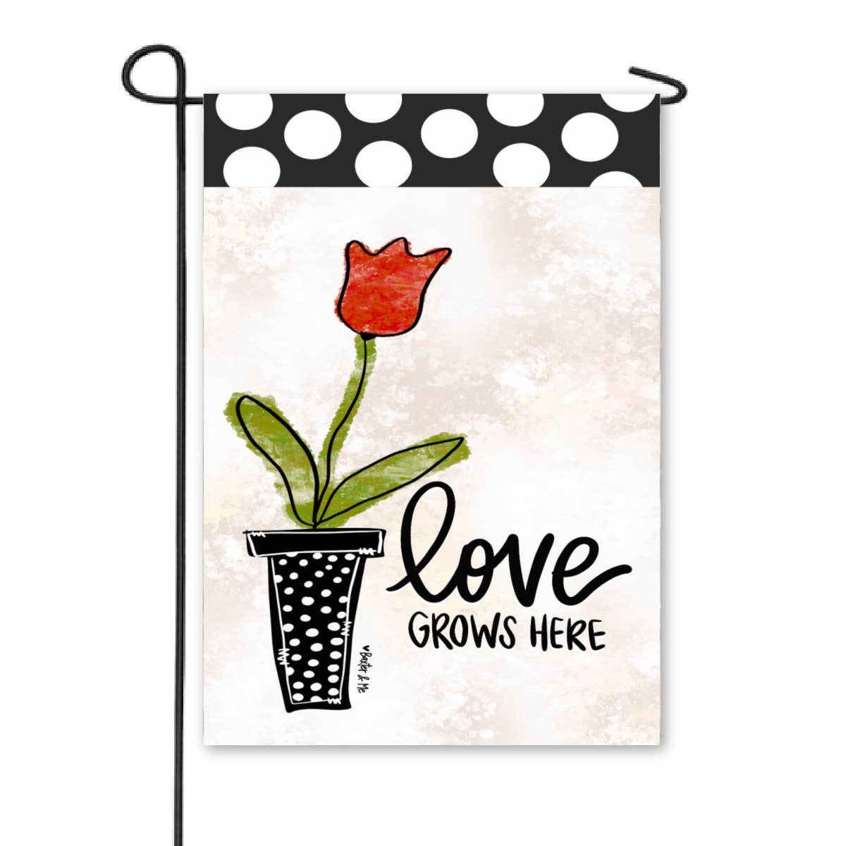 Love Grows Here Flag