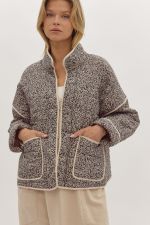 Floral Quilted Jacket