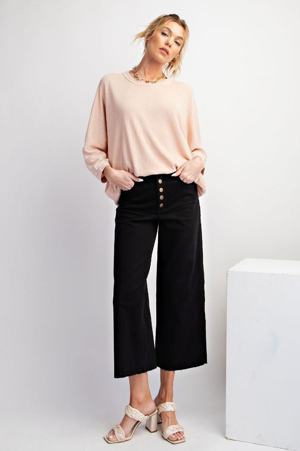 Dolman Sleeve Mineral Washed Top