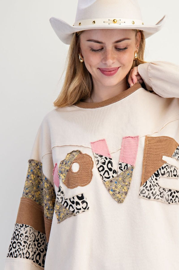 Love Patch Pullover