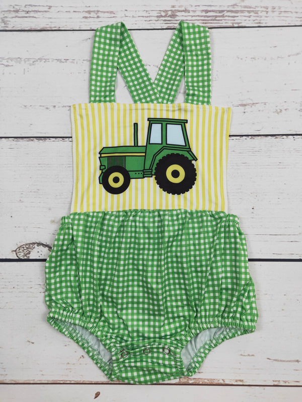 Baby Boy Tractor Farm Bubble