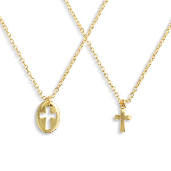 Sharing Kindess Necklace-Cross