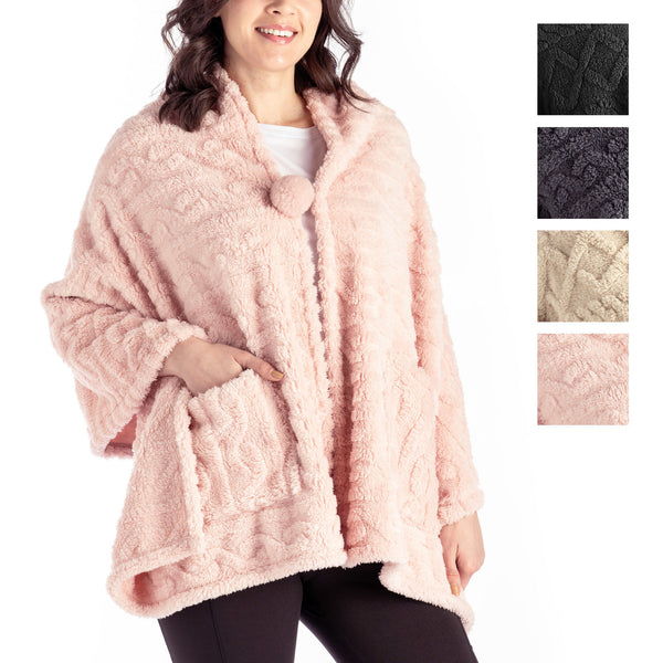 Coziest Blanket Wrap | Pink