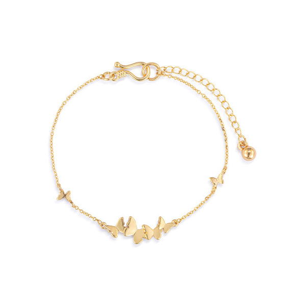 Butterfly Cluster Bracelet-Gold