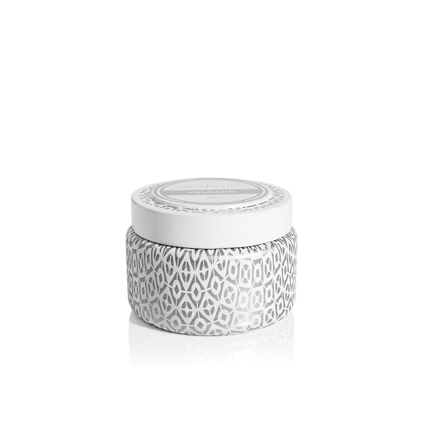 Volcano White Travel Tin | 8.5 oz