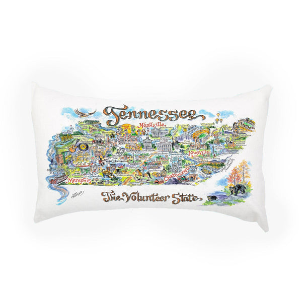 "Tennessee State Art" Pillow