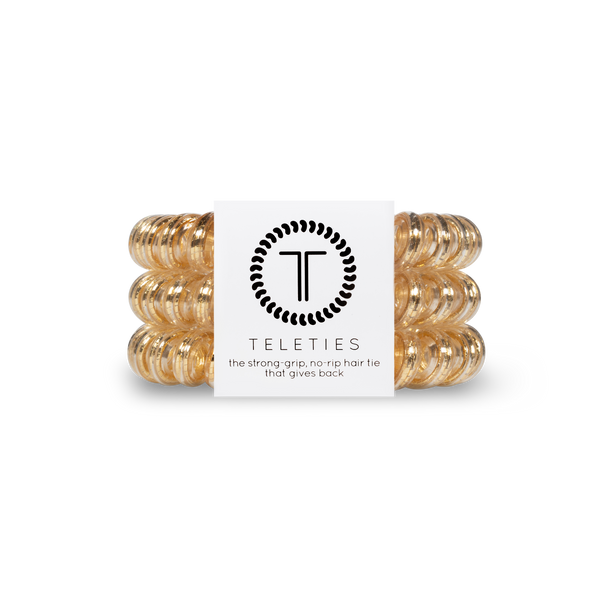 Large Spiral Hair Coils-Gold