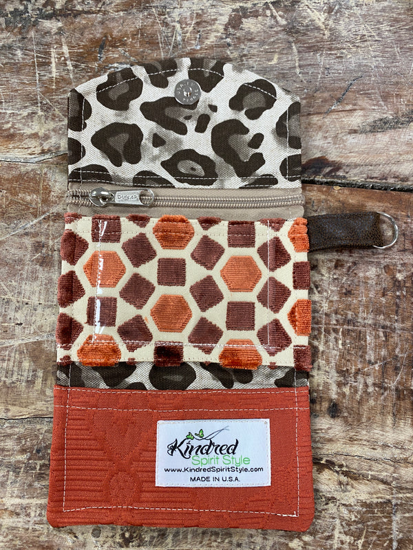 Safari Adventure Small Wallet w/Keychain