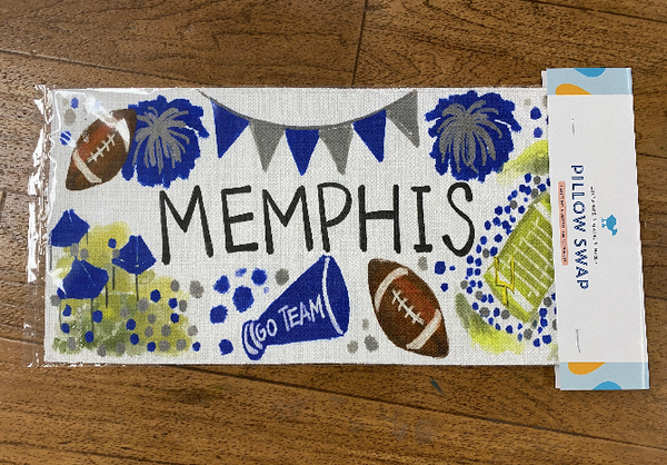 Memphis Tigers Cheer Pillow Swaps